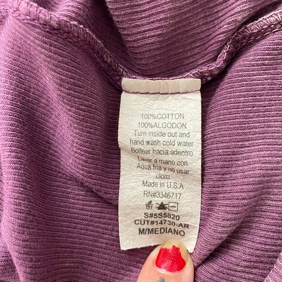 T Party VTG Y2K 90s Purple Distressed Body Con Tank Dress - Picture 11 of 11